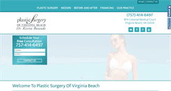 Desktop Screenshot of boundsplasticsurgery.com
